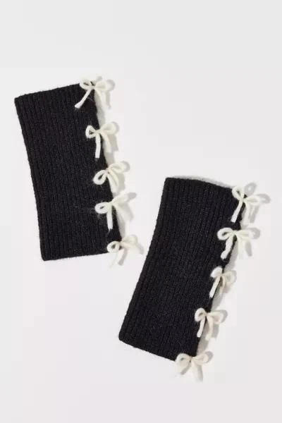 Urban Outfitters Bow Deco Handwarmer Fingerless Glove 2