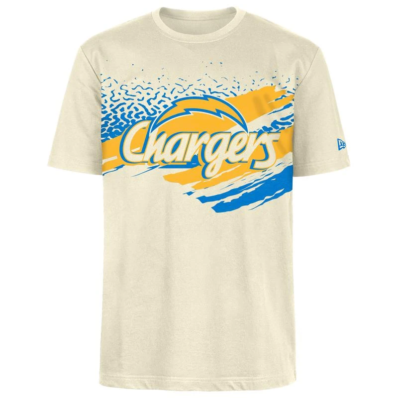 New Era New Era Chargers Fitted Short Sleeve T-Shirt - Men's 1