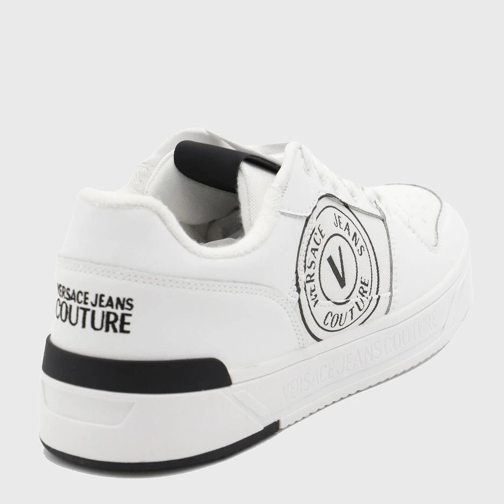 Versace Versace Jeans Couture White Leather Sneakers 2