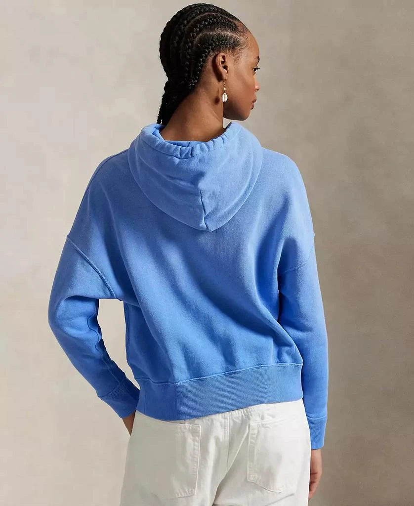 Ralph Lauren Women's Polo Bear Fleece Hoodie Sweatshirt 2