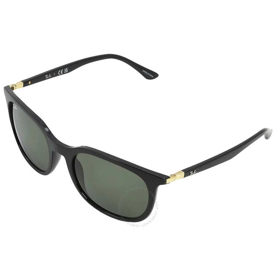 Ray-Ban Green Rectangular Unisex Sunglasses RB4386 601/31 54 3