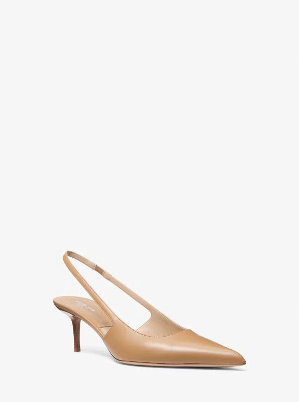 Michael Kors Emma Leather Slingback Pump 1