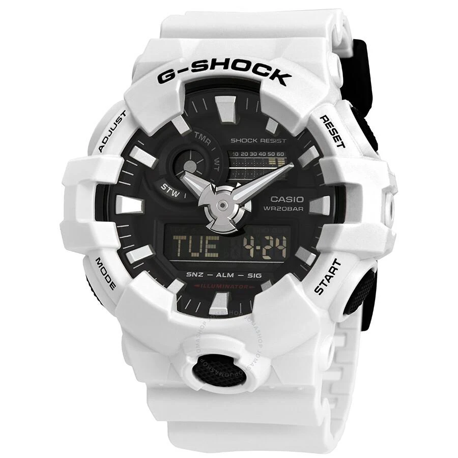Casio G-Shock World Time Black Dial Men's Analog-Digital Watch GA-700-7ACR 1