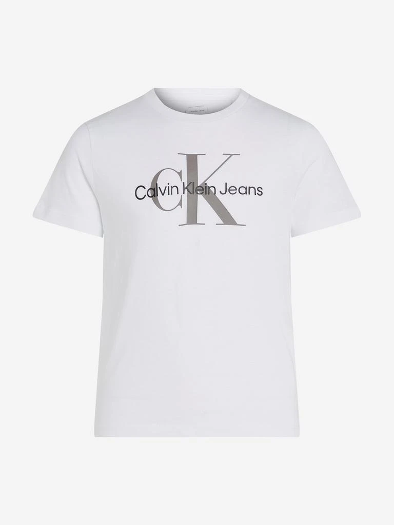 Calvin Klein Kids Monogram T-Shirt in White 1