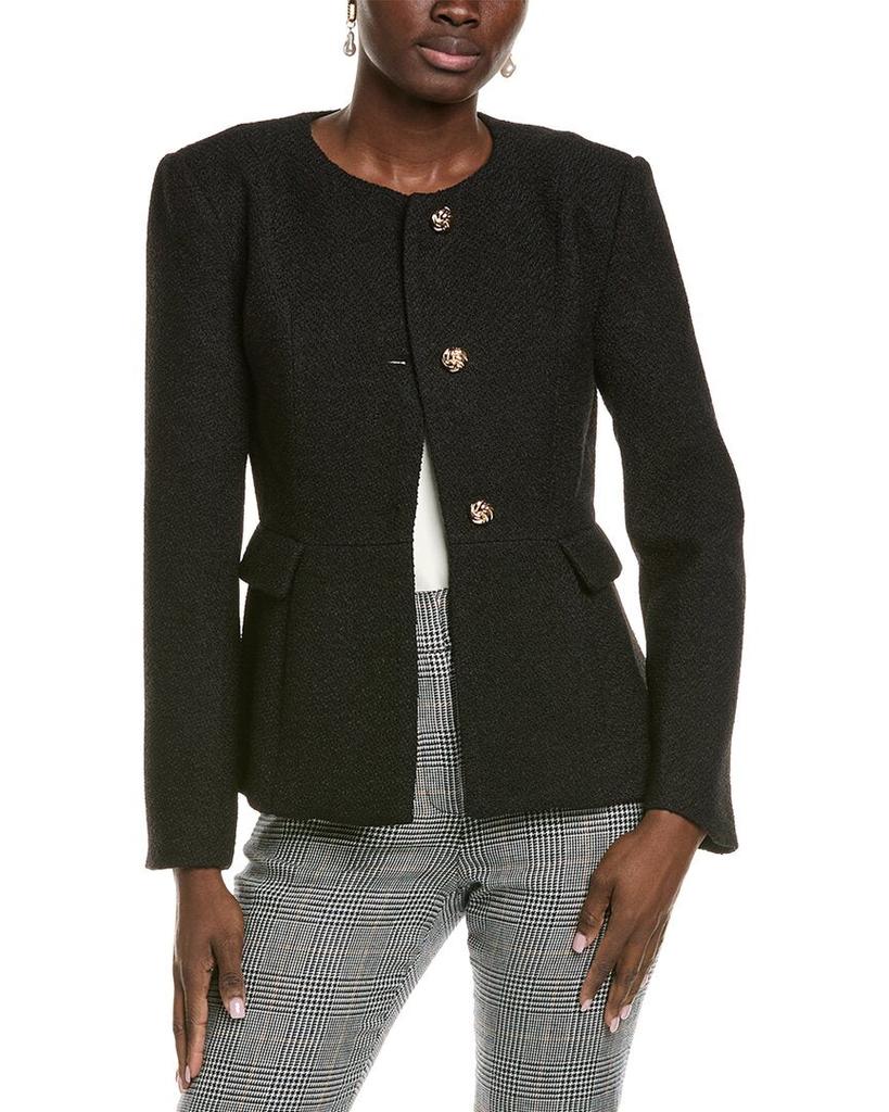 Endless Rose Endless Rose Round Neck Wool-Blend Blazer