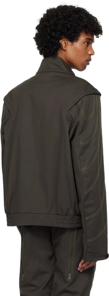 Kiko Kostadinov Brown Solix Jacket 3