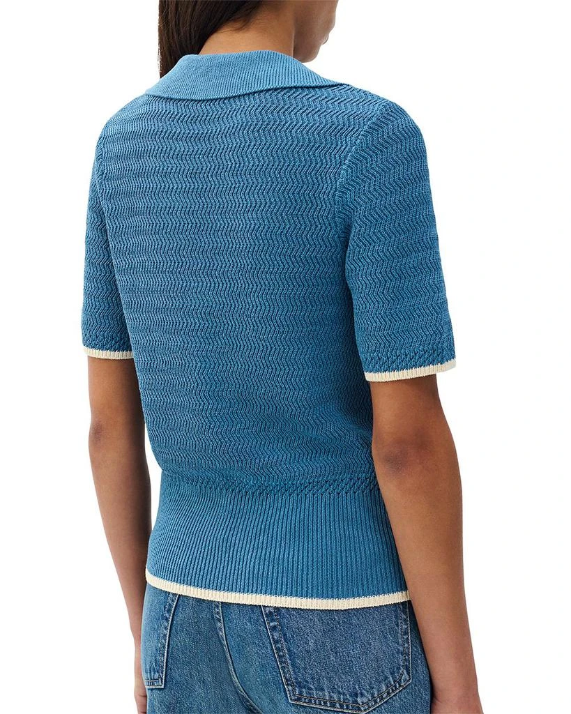 Rag 
Bone Costi Short Sleeve Polo 3