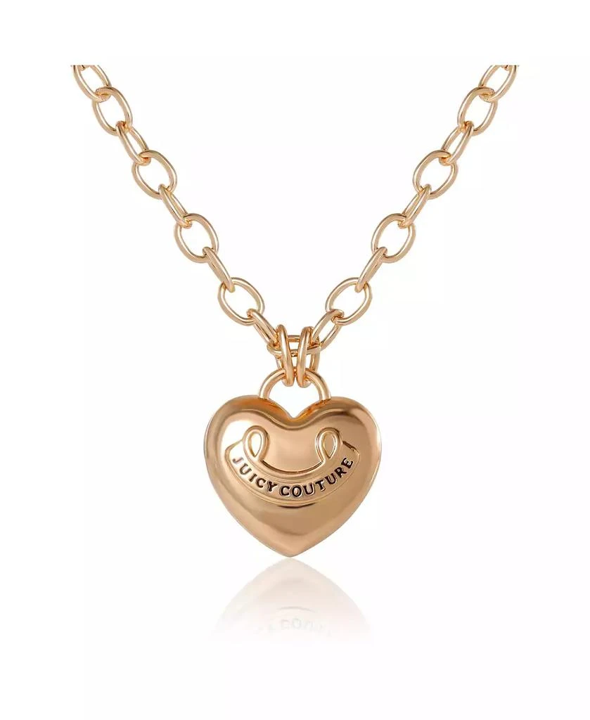 Juicy Couture Gold-Tone Heart Pendant Necklace 1