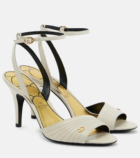 Valentino Ladycrush 85 leather sandals 1