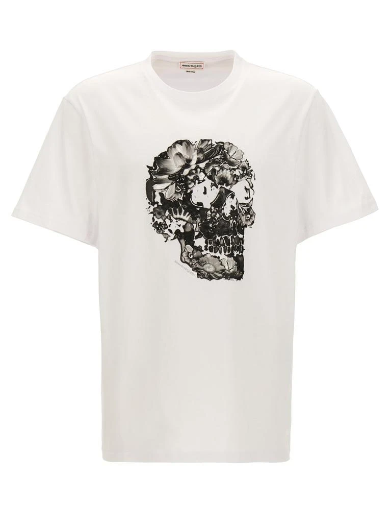 Alexander McQueen Alexander McQueen Skull Printed Crewneck T-Shirt 1