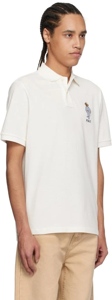 Ralph Lauren White Artisan Short Sleeve Polo 2