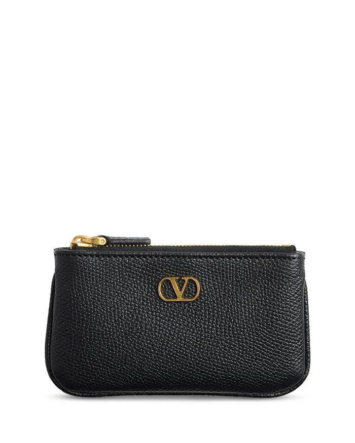 Valentino Signature VLogo Key Ring Pouch