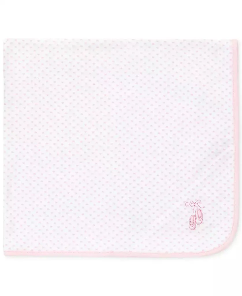 Little Me Baby Girls Prima Ballerina With All Over Heart Print Blanket