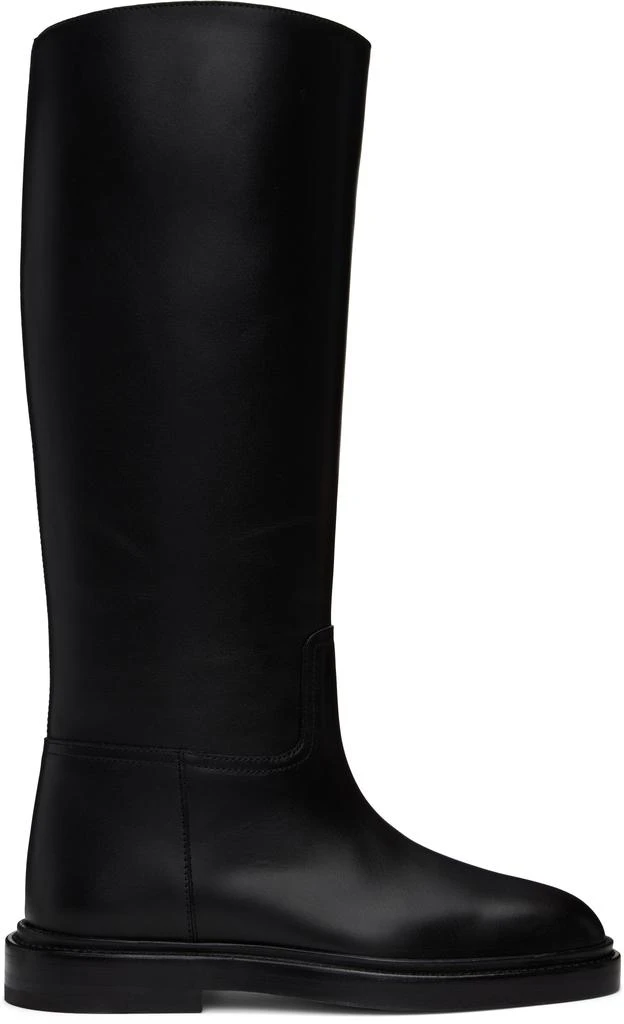 LEGRES Black Riding Tall Boots 1