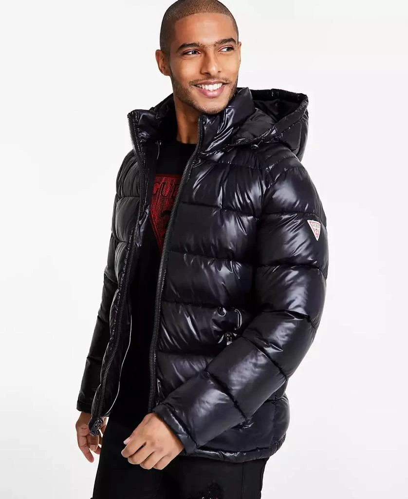 GUESS Men's Hooded Puffer Coat 1