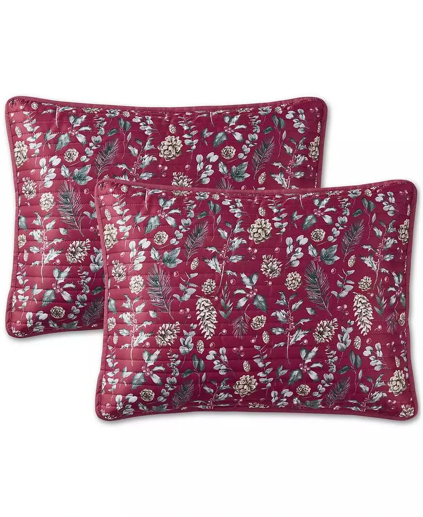 Evergreen Ivy Gloria Charmeuse 2-Pc. Quilt Set 5