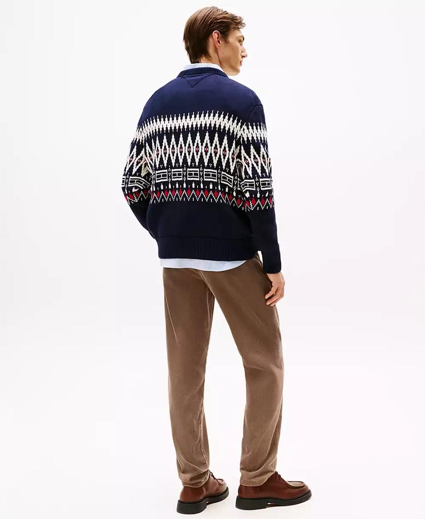 Tommy Hilfiger Men's Fair Isle Crewneck Sweater