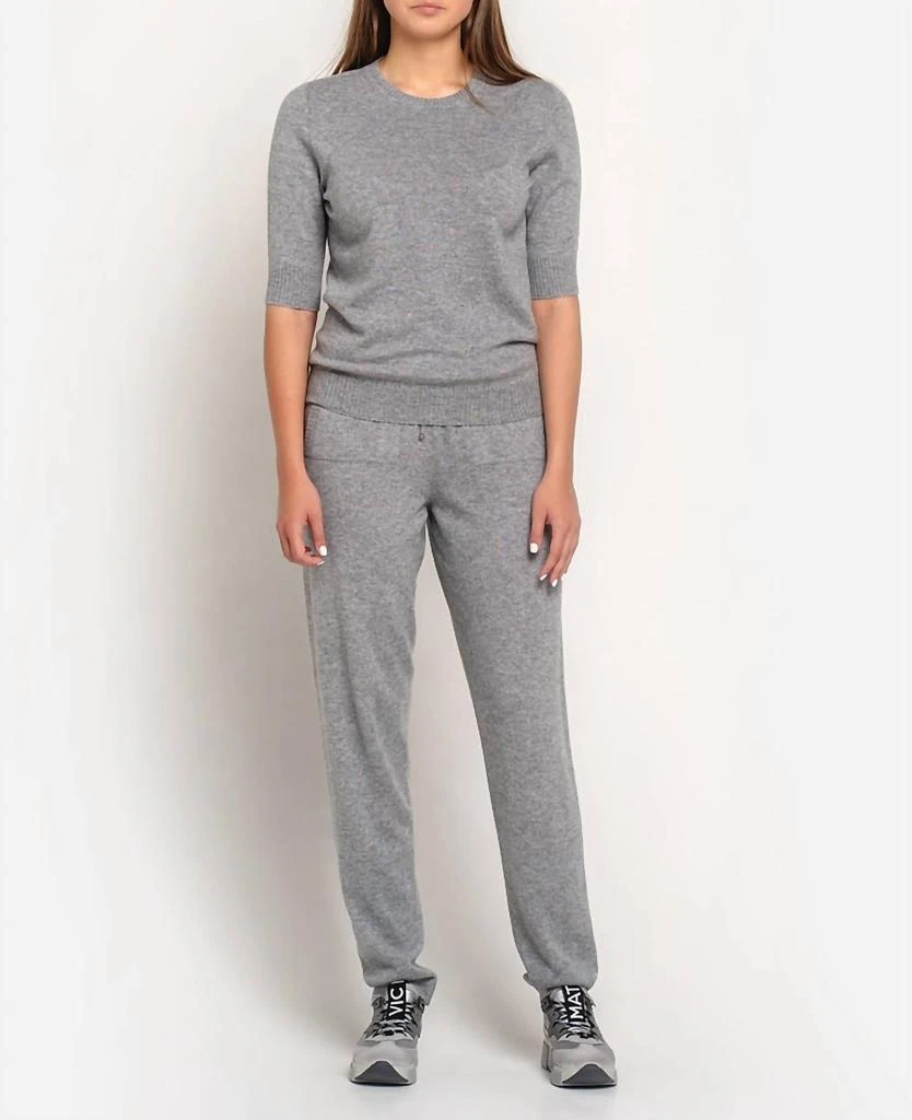 D.Exterior D.Exterior - BASIC CASHMERE JOGGER PANT 4