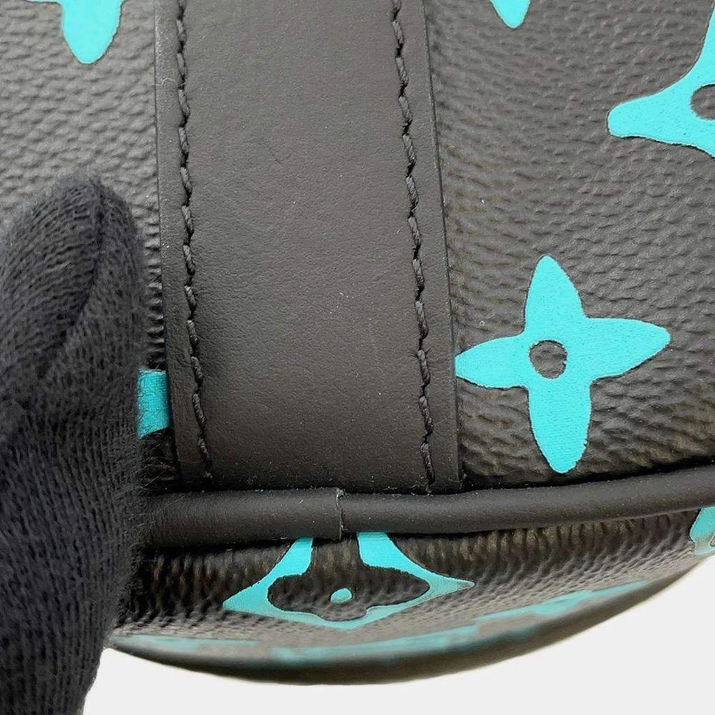 Louis Vuitton Louis Vuitton Keepall Noir/Blue Monogram Playground Size 25 13
