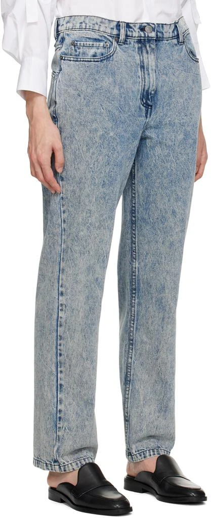 3.1 Phillip Lim Blue Overdyed Jeans 2