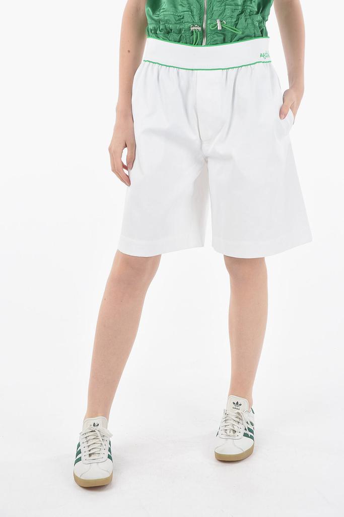 ショートパンツ Bottega Veneta Pastel green leather shorts Bottega Veneta Pastel Green Leather Shorts - Shorts