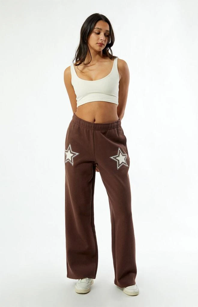 PacSun Starred Baggy Sweatpants 1