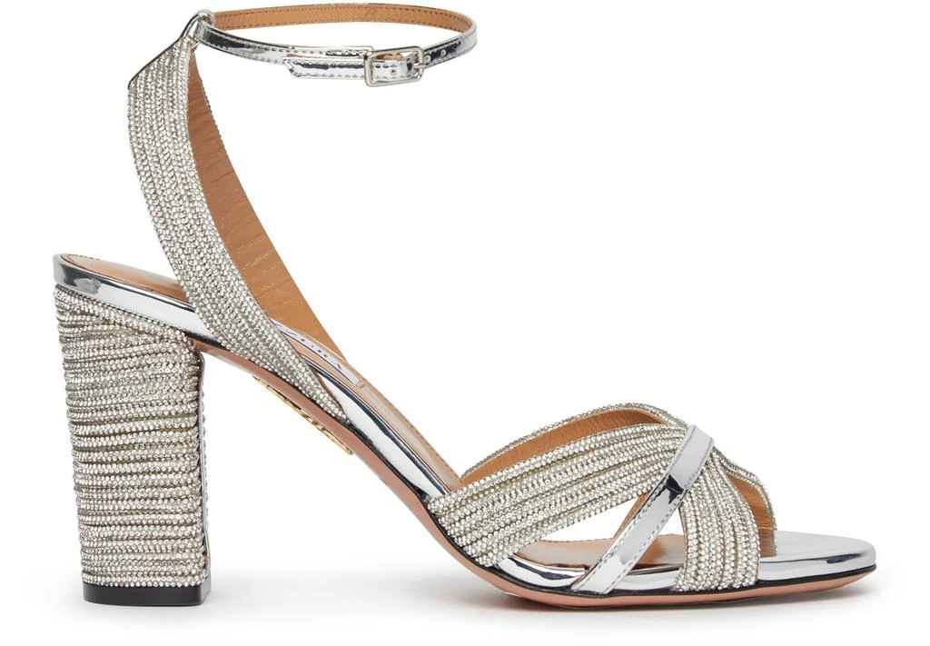 Aquazzura Very sundance crystal sandal 85 1