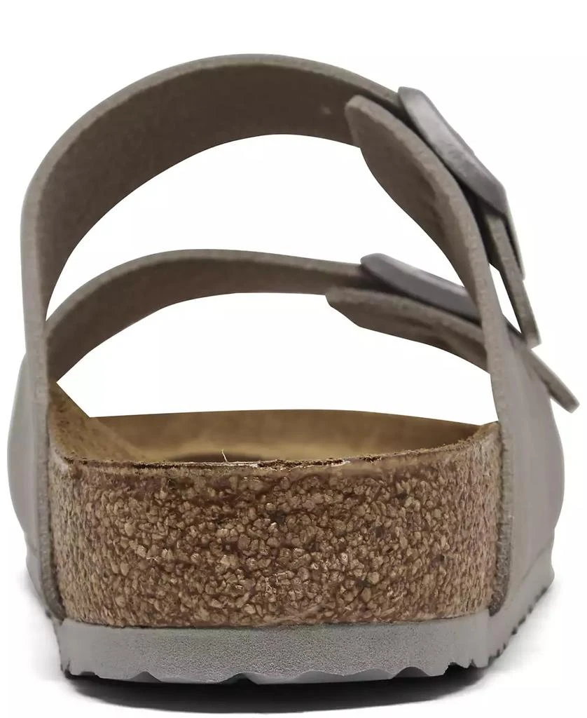 Birkenstock Men's Arizona Birko-Flor Saffiano Adjustable Slide Sandals from Finish Line 4