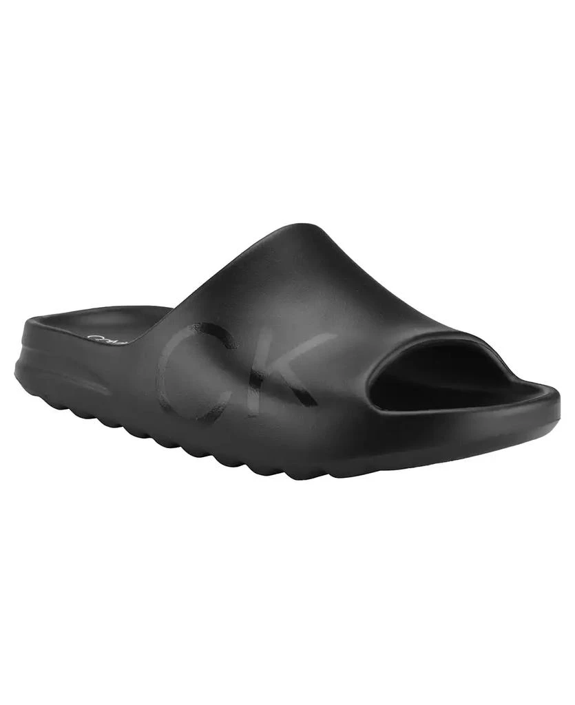 Calvin Klein Men's Ocean Puff Logo Pool Slides 1