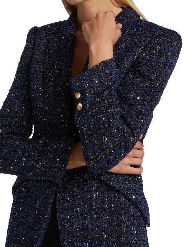L'Agence Chamberlain Tweed Blazer 4