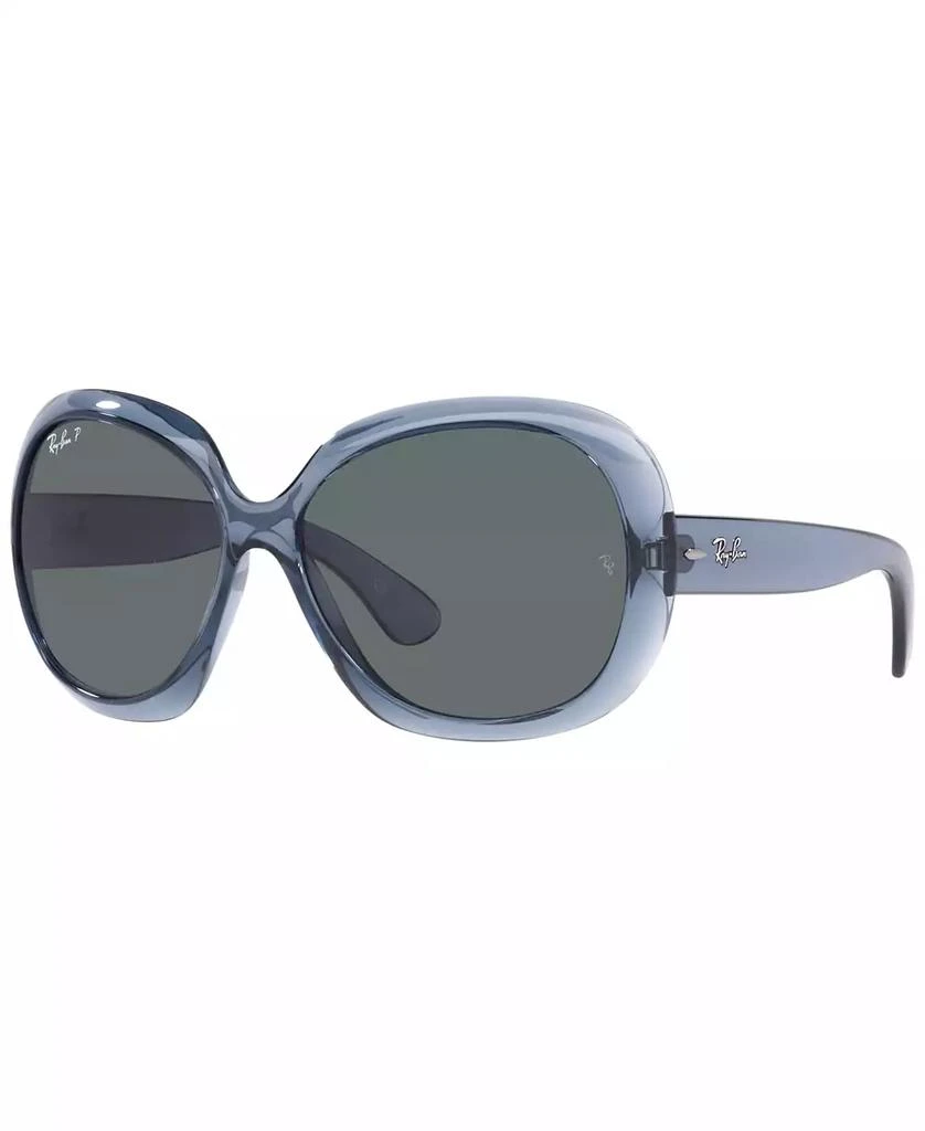 Ray-Ban Women's Polarized Sunglasses, RB4098 JACKIE OHH II 60 1