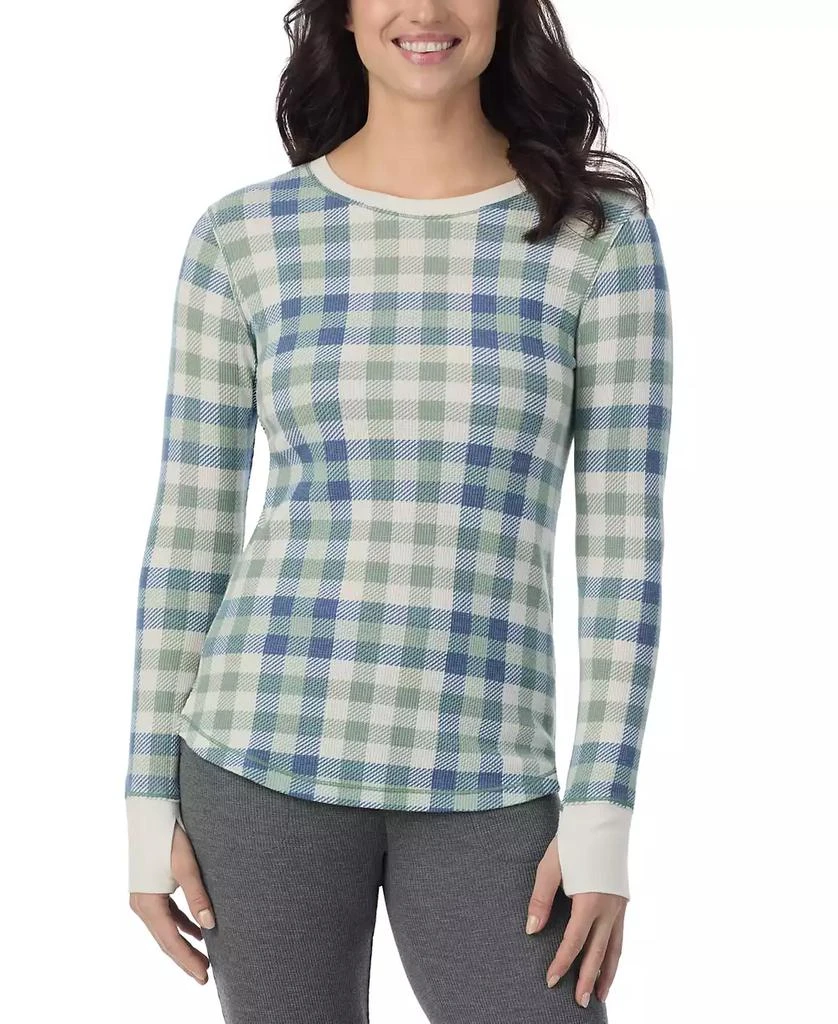 Cuddl Duds Cozy Stretch Thermal Crewneck Top 1