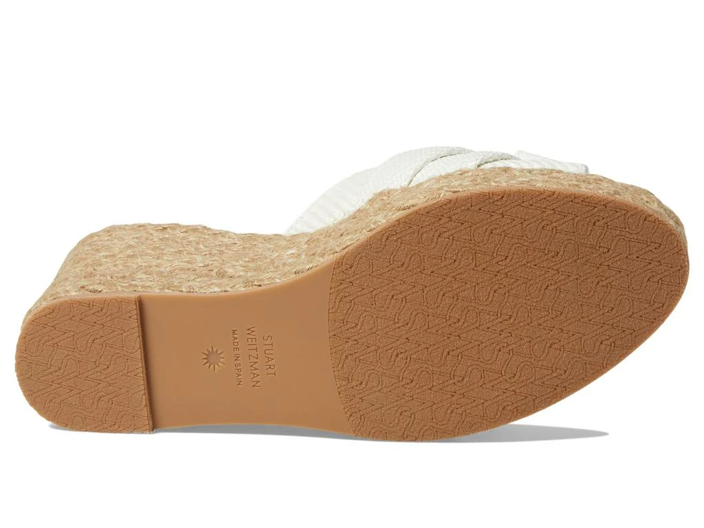 Stuart Weitzman Loveknot Espadrille Wedge Slide 3