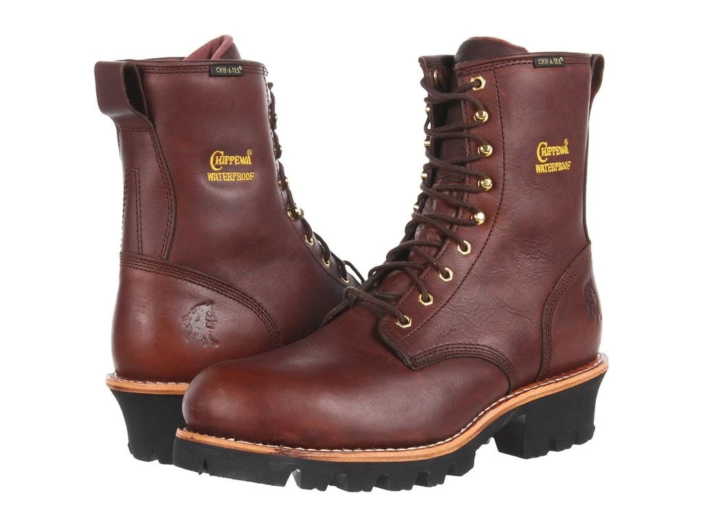 Chippewa 8" Waterproof Insulated Steel Toe Logger 1