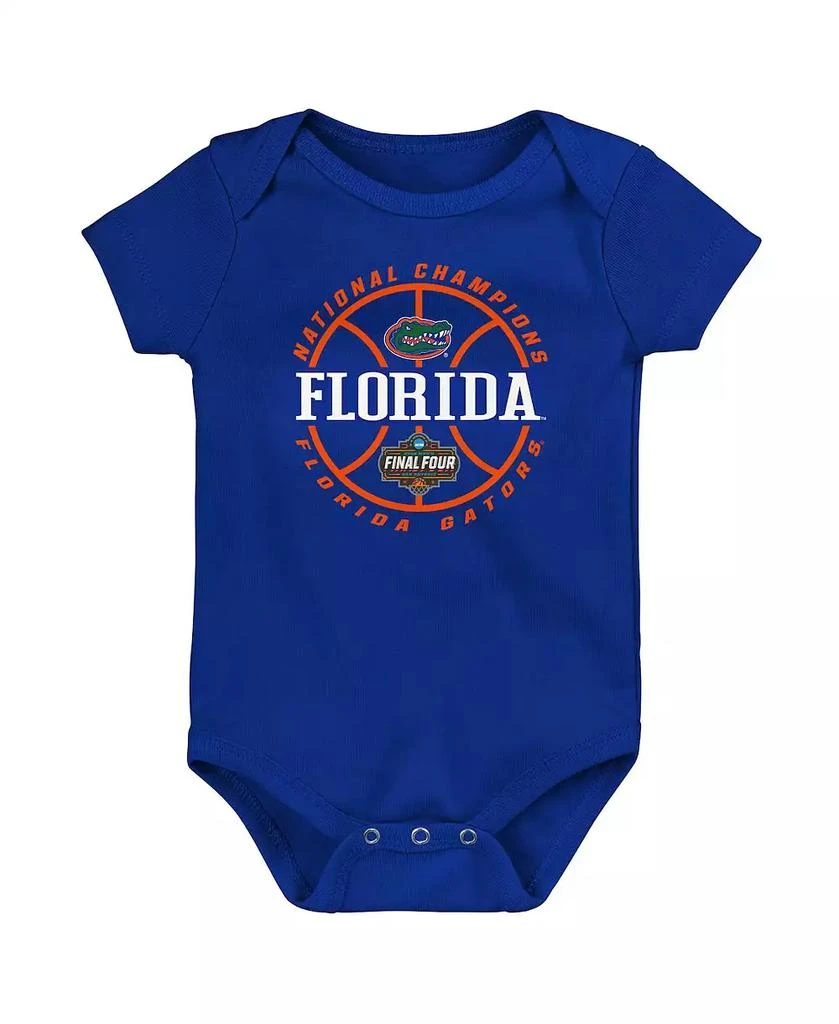 Outerstuff Infant Royal Florida Gators 2025 NCAA Men's Basketball National Champions Slam Dunk Bodysuit 2