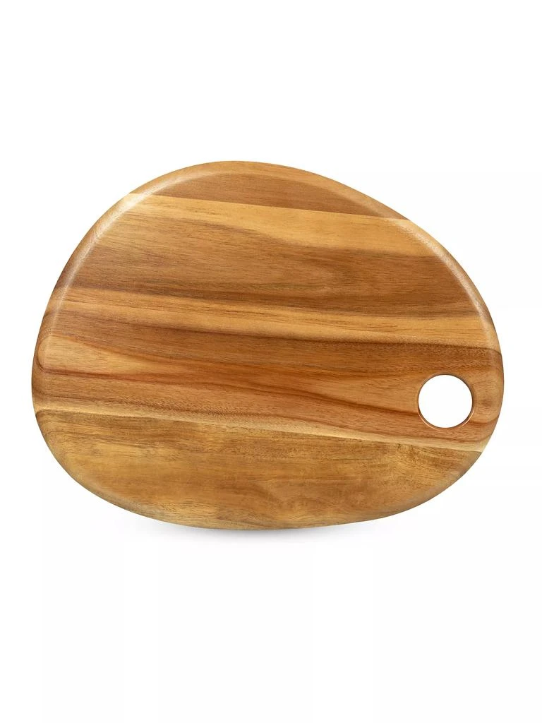 Picnic Time Acacia Pebble Serving Board 4