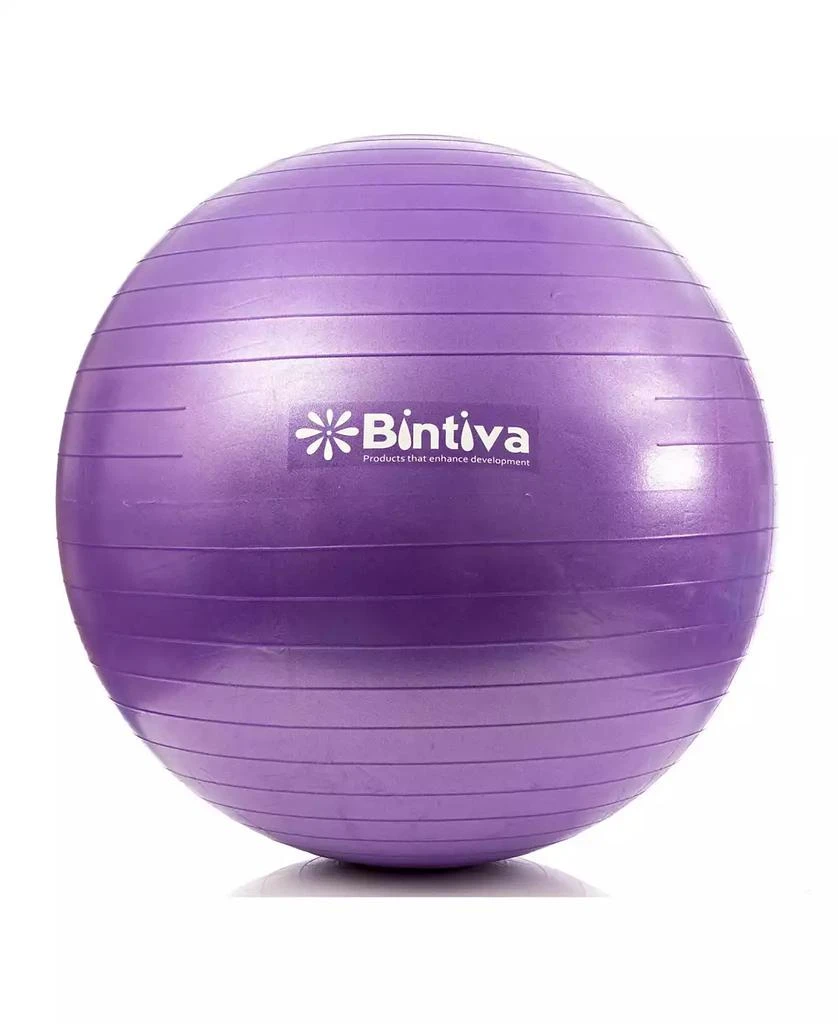 Bintiva Anti-Burst Exercise Stability Yoga Ball for Fitness 6