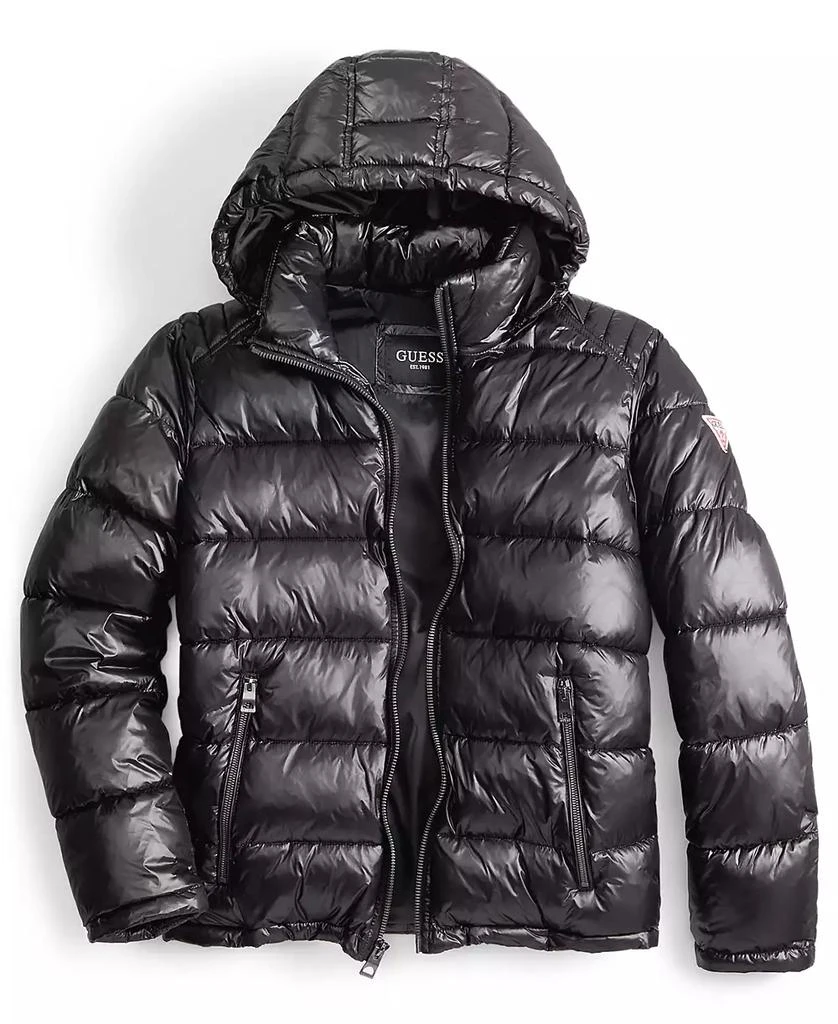 GUESS Men's Hooded Puffer Coat 3