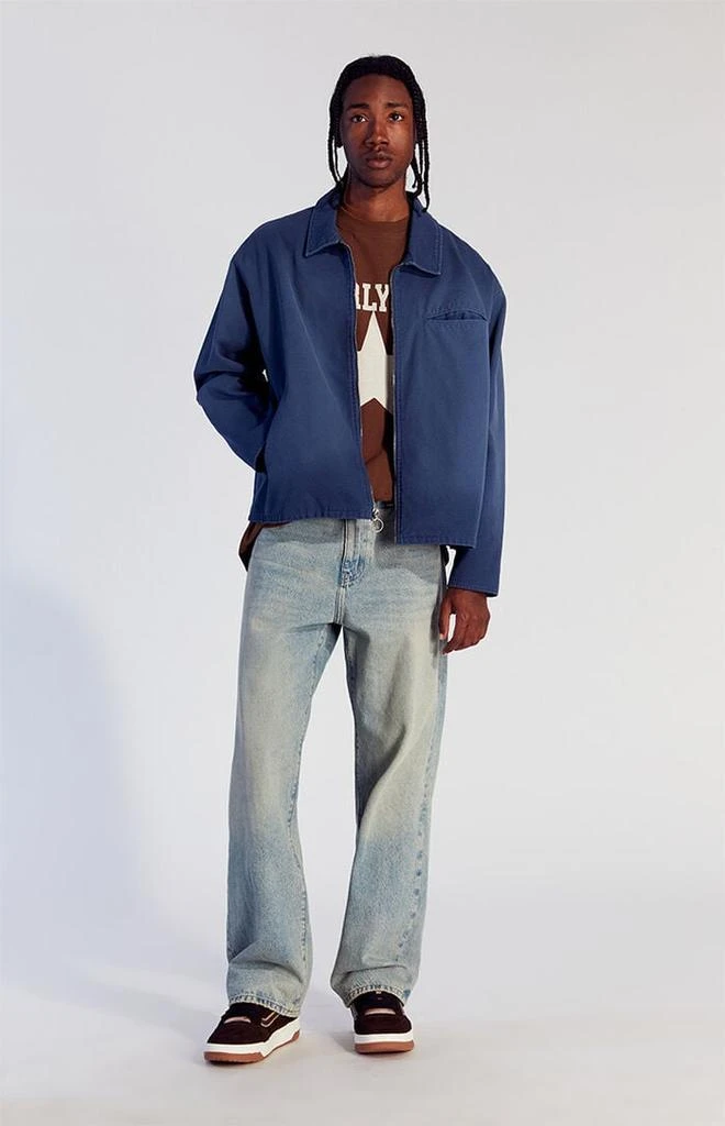 PacSun Dylan Baggy Jeans Light Indigo Tinted 2