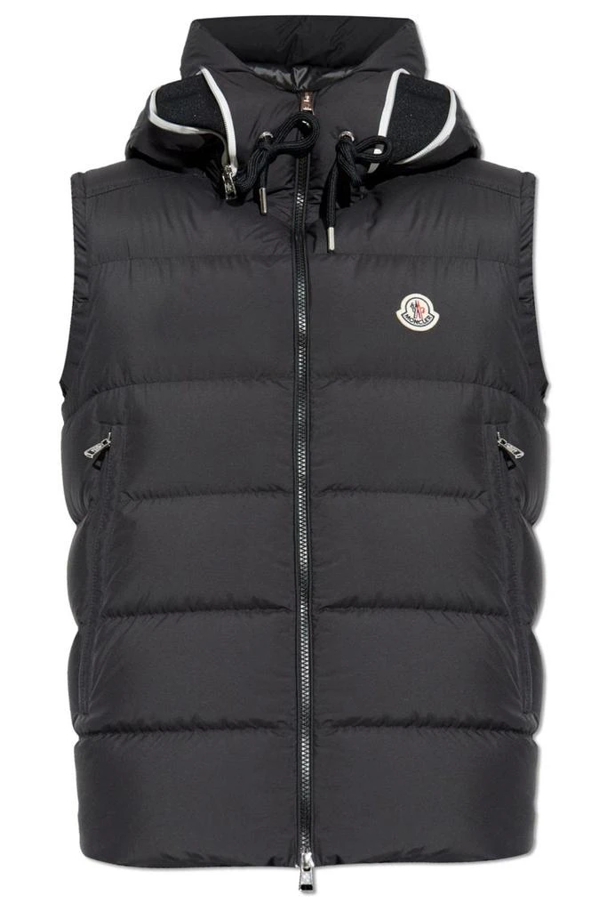 Moncler Moncler Zip-Up Hooded Gilet 1