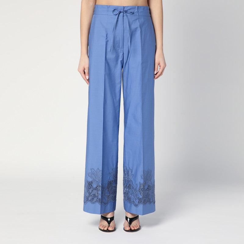 Parosh P.A.R.O.S.H. Women's Embroide Cotton Pants