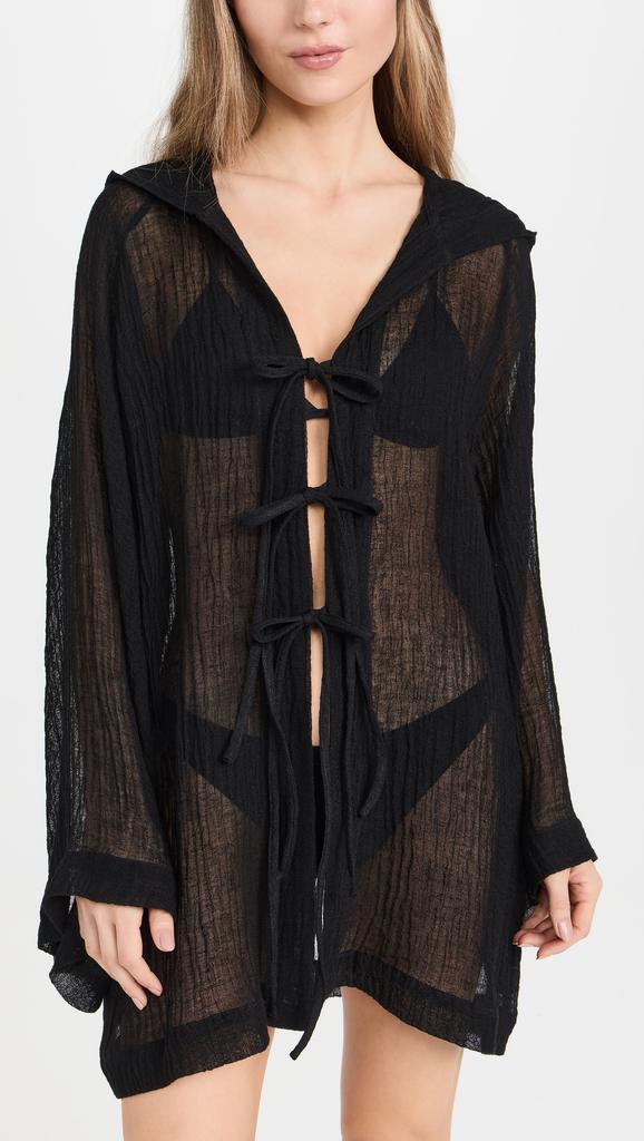 LISA MARIE FERNANDEZ Beach Cape Mini Swim Cover Up