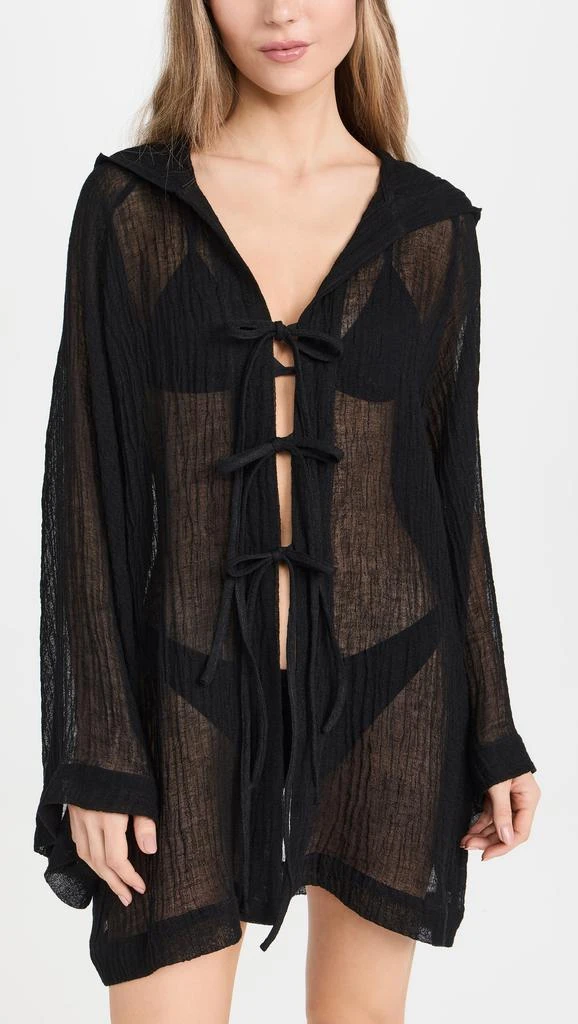 Lisa Marie Fernandez Beach Cape Mini Swim Cover Up 1