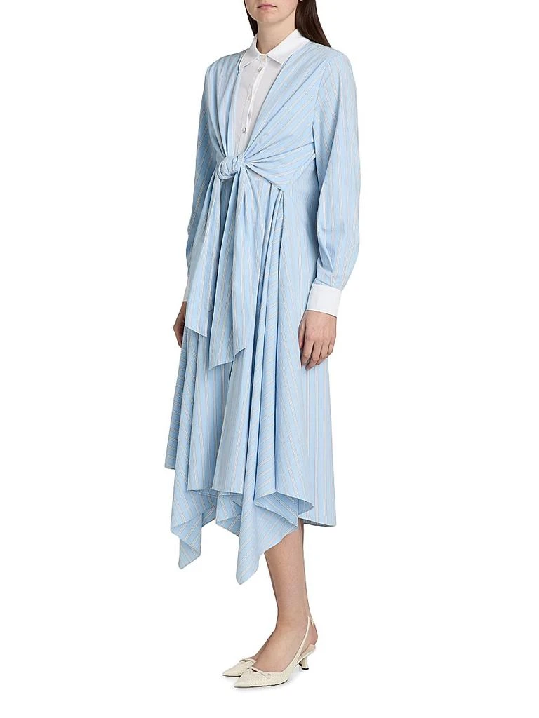 Cinq à Sept Evie Viviette Striped Midi-Shirtdress 4