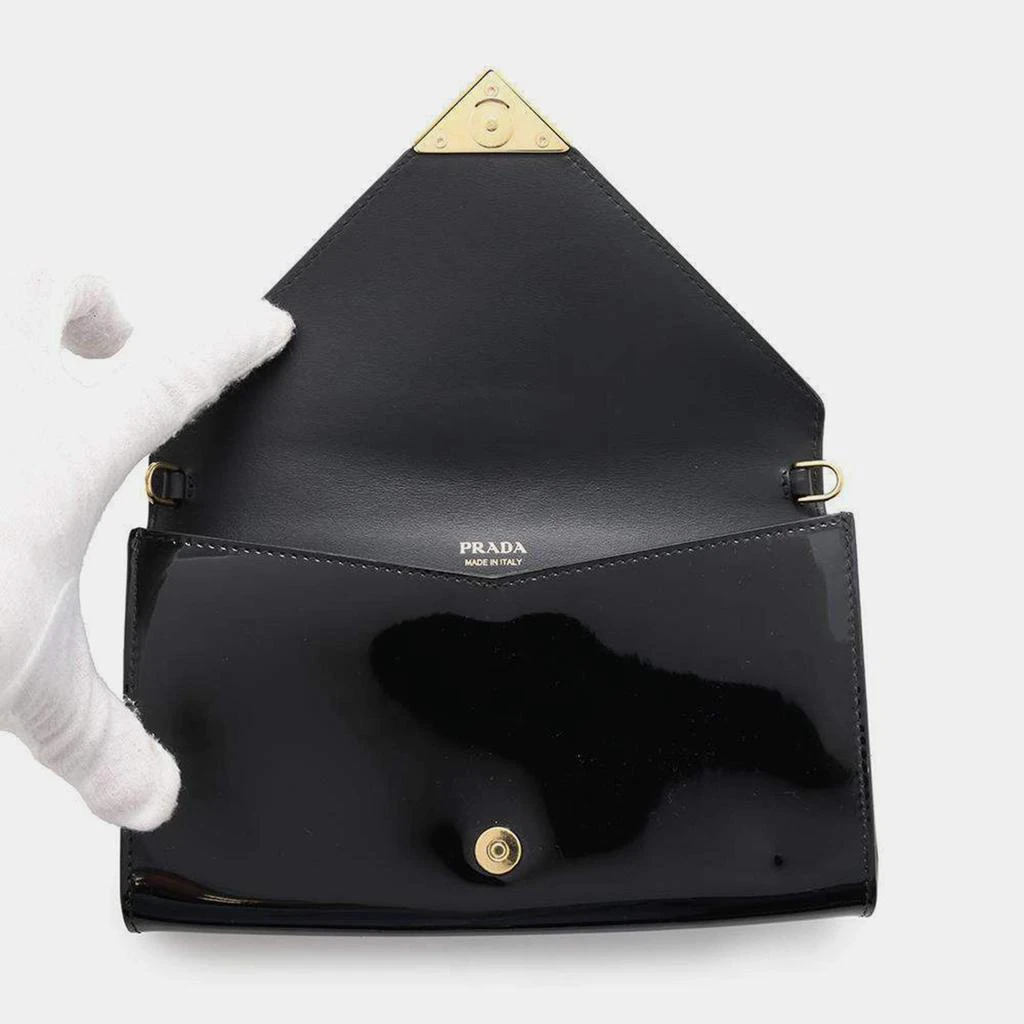 Prada Prada Black Patent Leather Mini bag 11