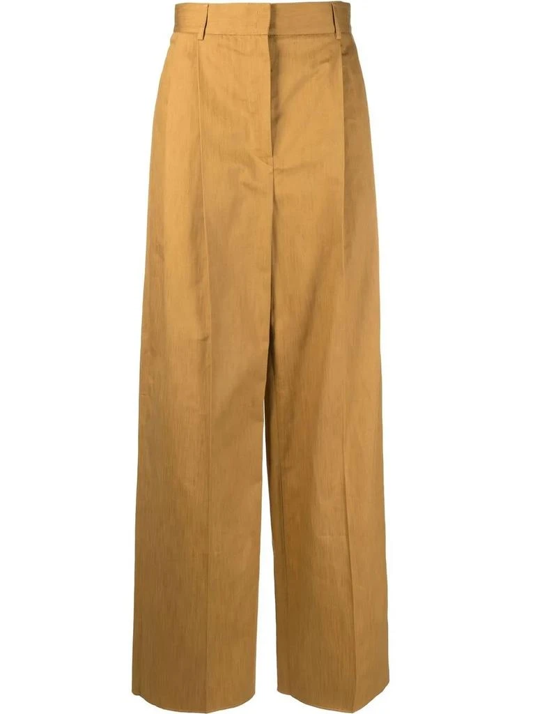 Salvatore Ferragamo Ferragamo High-Waisted Wide Leg Trousers 137628752129 5