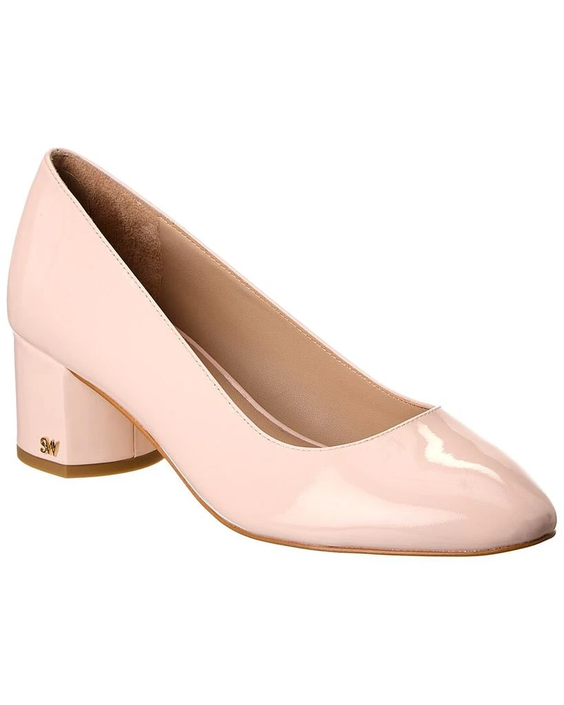 Stuart Weitzman Bridget 50 Block Patent Pump 1