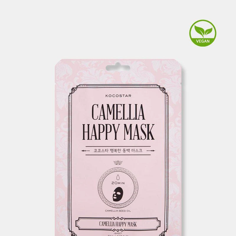Kocostar Camellia Happy Mask, Pack of 10 1