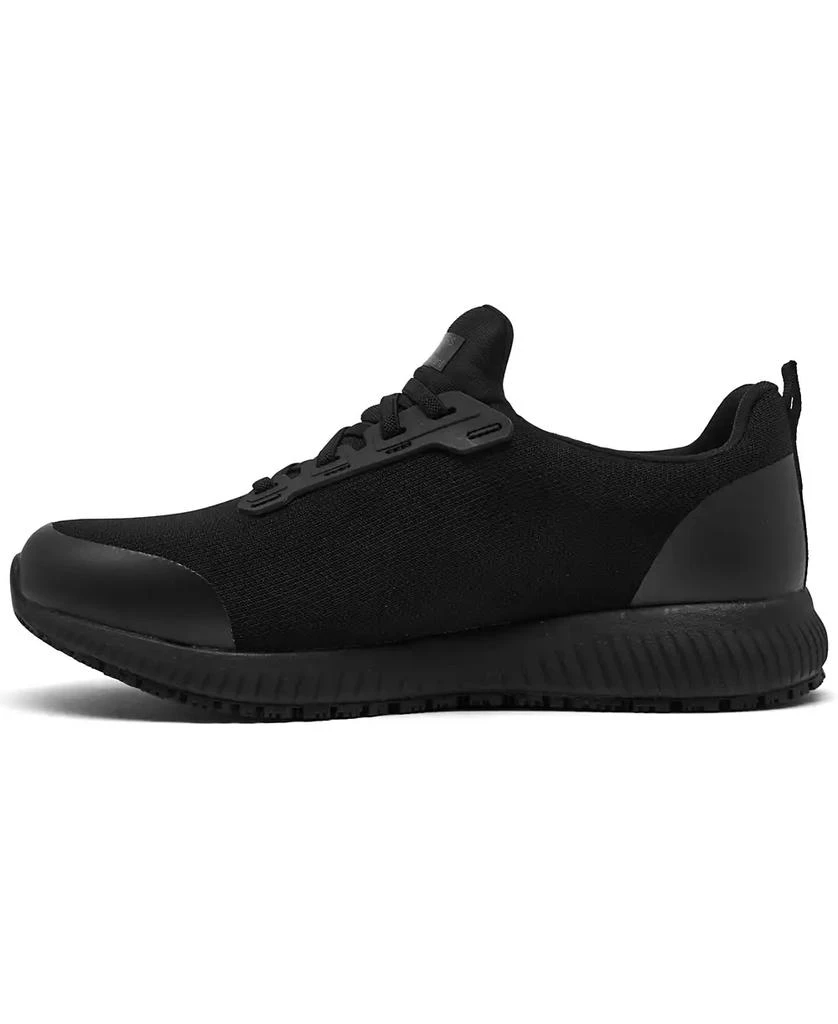 SKECHERS Women's Work: Squad Slip Resistant Wide Width Athletic Work Sneakers from Finish Line 6