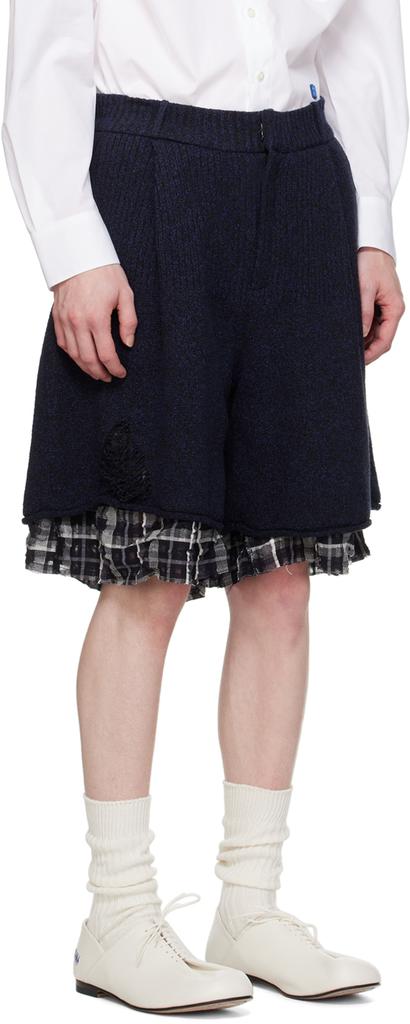 ADER error Navy Varto Shorts